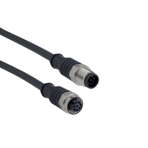 Кабель V-SK8P-M12/M8-S-G-0,3M-BK-2-X-A-4