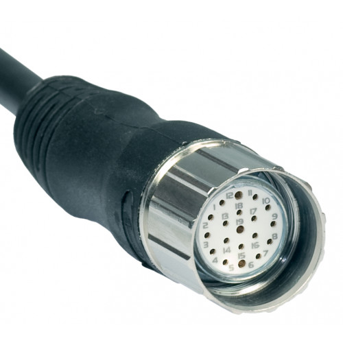 Кабель A-K19P-M23-S-G-10M-BK-X X-X-1