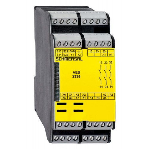 Реле безопасности AES 2335 UE: 24...230V AC/DC