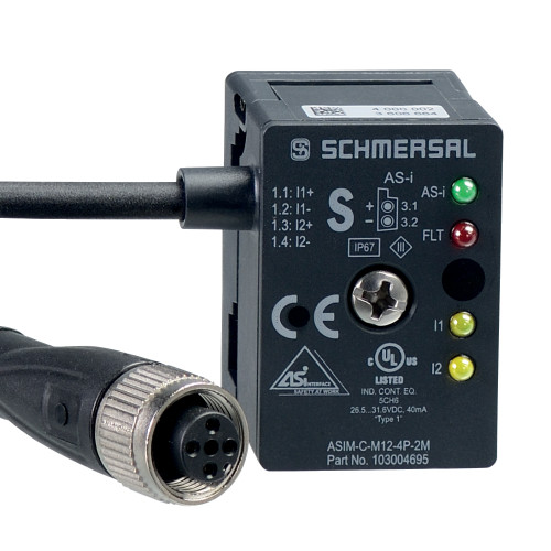 AS-I оборудование ASIM-C-M12-4P-0,5M