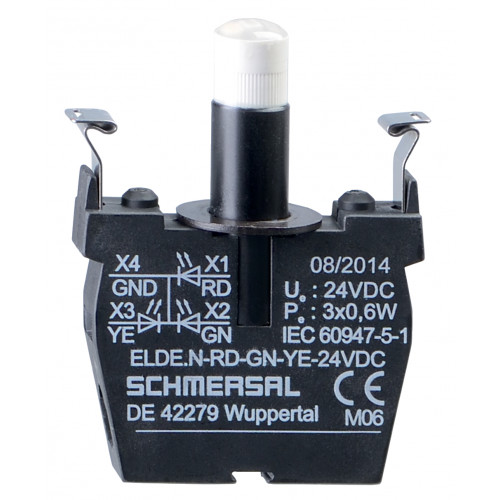 Клеммная колодка ELDE.N-RD-GN-YE-24VDC