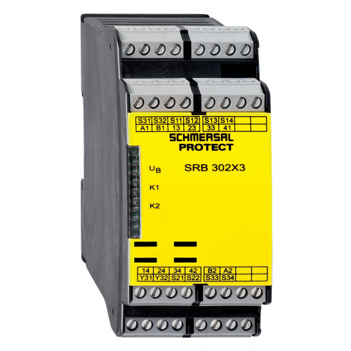 Реле безопасности SRB302X3-24VAC/DC-230VAC